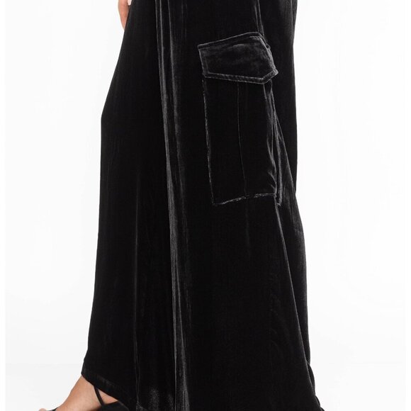 Brand New Zatime Silk Cargo Pants NWT Size 1X & 2X - Picture 3 of 5